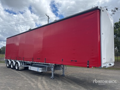 2023 Krueger 13.4 m Tri/A مقطورة جانبية بستائر