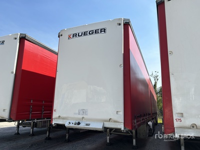 2024 Krueger Tri/A B-Double Lead Rimorchio centinato