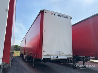 2023 Krueger Tri/A B-Double Lead Remolque con Lona
