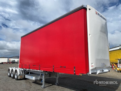 2023 Krueger 7.2 m Tri/A B-Double Lead Remorque pour rideaux latéraux