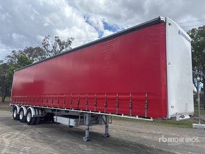 2021 Krueger 13.4 m Tri/A Curtain Side Trailer