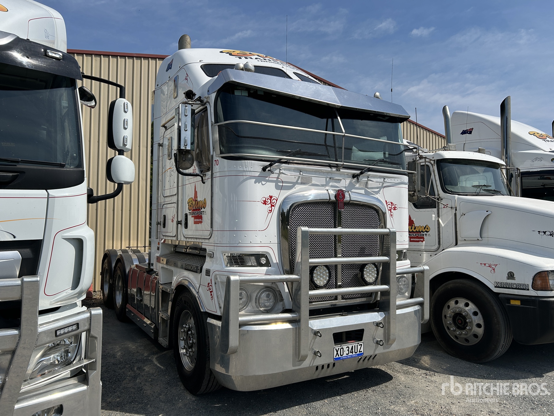 2021 Kenworth K200 Aerodyne 6x4 T/A Sleeper Truck Tractor