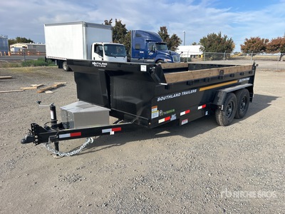 2026 Southland SL714-14K 14 ft T/A Remolque Ligero de Volteo