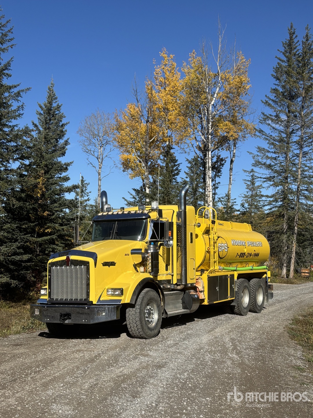 2017 Kenworth T800 6x4 Cysterna samochodowa