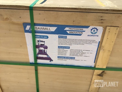 2025 AGT YC-26G Portable Sawmill - Unused