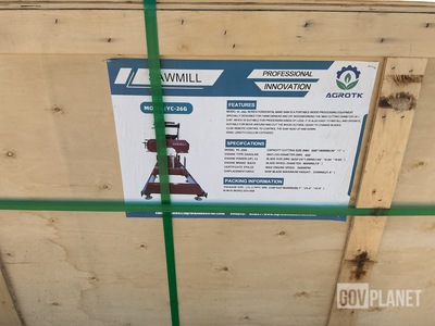 2025 AGT YC-26G Portable Sawmill - Unused