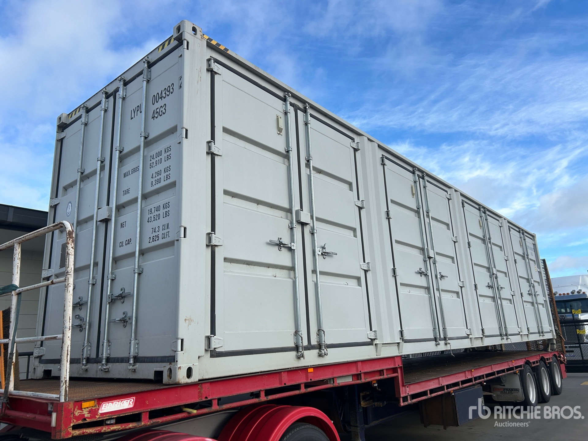 40 ft High Cube Multi-Door Storage Container