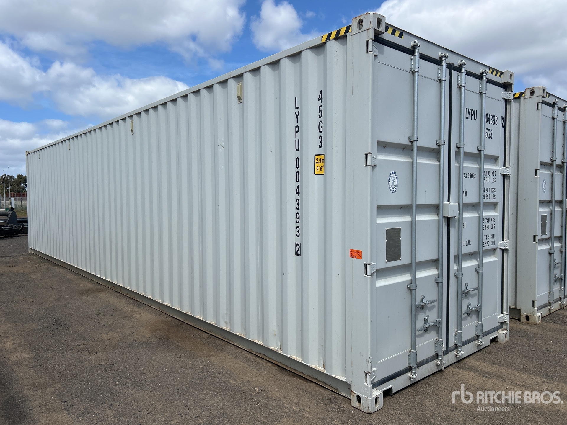 2020 40 ft High Cube Multi-Door Storage Container