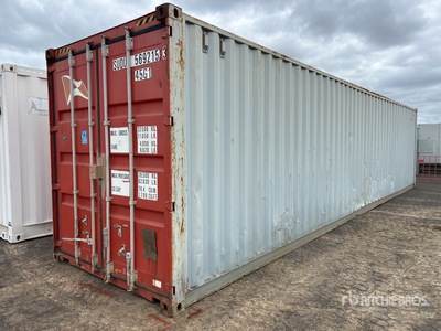 2004 40 ft High Cube Storage Container