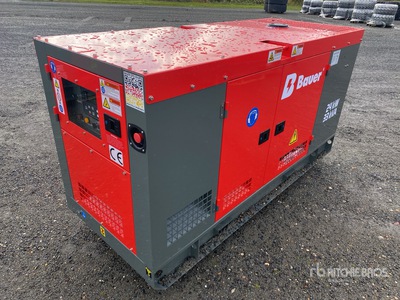 2025 Bauer GFS 24 ATS 24 kW / 30 kVa Generator Set (Unused)