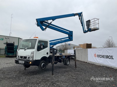 2016 CTE ZED 21.2JH 18.60 m on 2016 Nissan Cabstar NT400 4x2 Bucket Truck