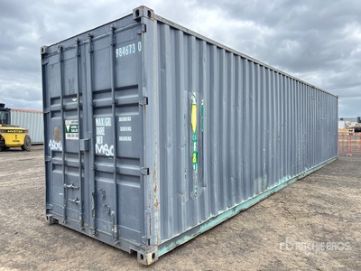 2002 40 ft High Cube Storage Container