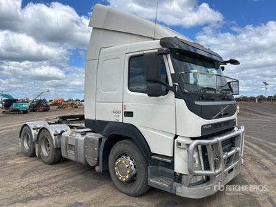 2014 Volvo FM13 6x4 T/A Sleeper Truck Tractor