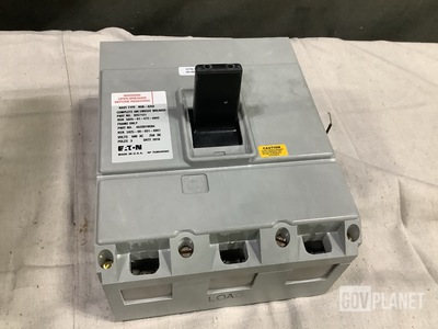 (3) Eaton NQB-A250 Complete Air Circuit Breakers