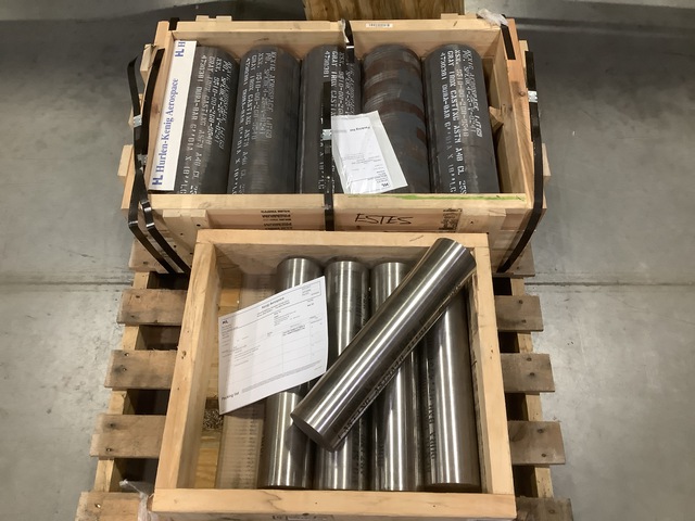 (10) Assorted Kening Aerospace Casting Metal Bars