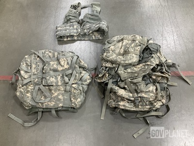 (32) Large Field Packs, (41) Large Rucksacks & (204) Fighting Load Carriers