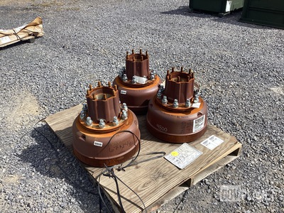 (3) Meritor HRUF 67N 46 Hub/Drum Assemblies