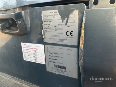 2018 Toyota 8FBM16T Carrelli Elevatori Elettrici