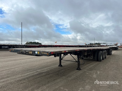 2015 Lode King 32 ft Tri/A Super B-Train Lead Flatbed Trailer