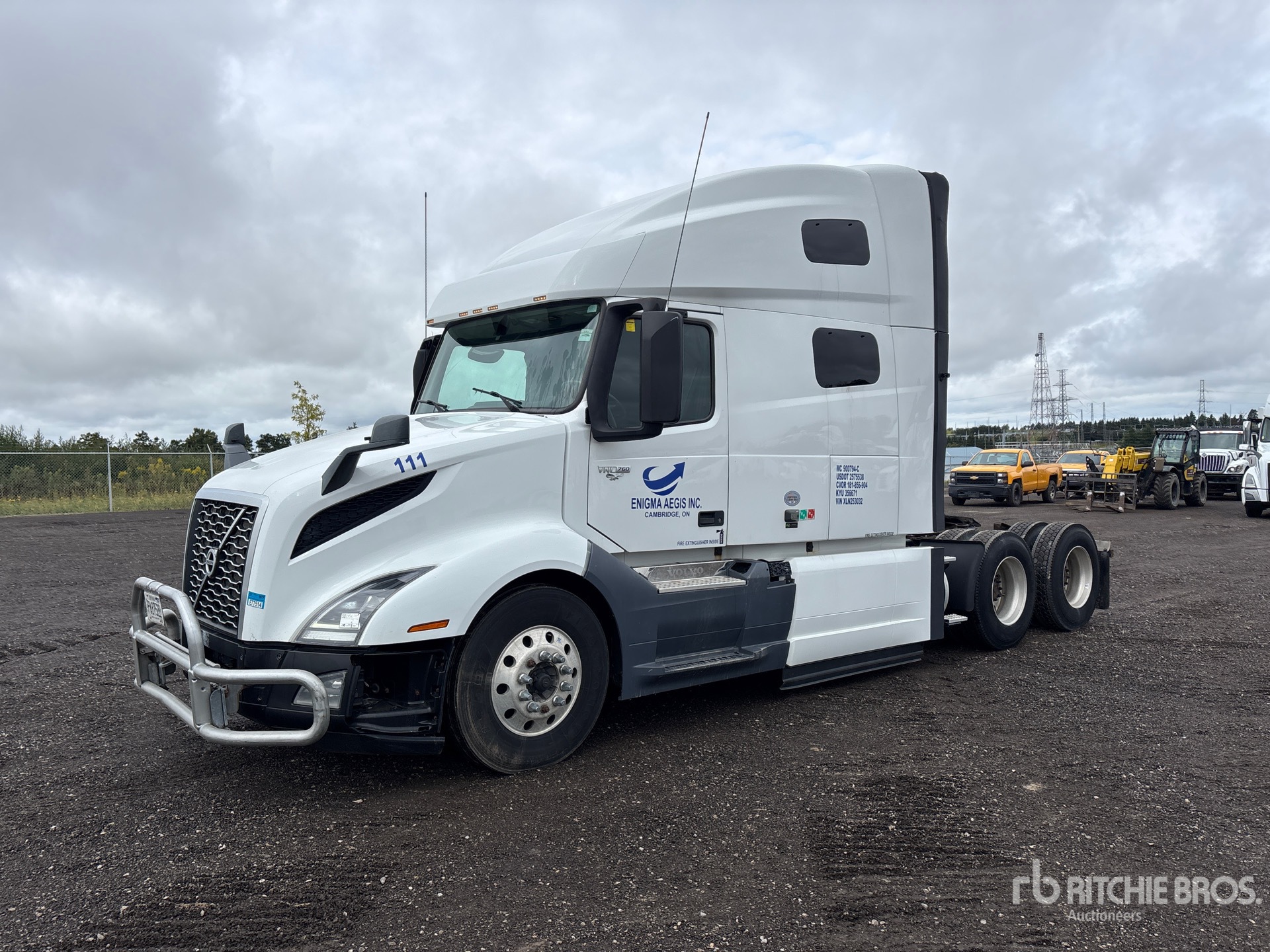 2020 Volvo VNL760 6x4 T/A Sleeper Truck Tractor