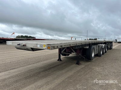 2013 Reitnouer 28 ft Quad/A Super B-Train Lead Flatbed Trailer
