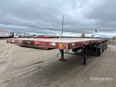 2013 Thruway 53 ft 5/Axle Flatbed Trailer