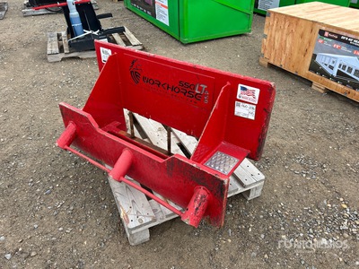 Workhorse LT450 Skid Steer Tile Scraper Divers - Accessoires pour chargeuse à différentiel