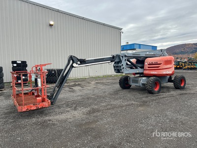 2014 Skyjack SJ63AJ 4WD Dual Fuel Articulating Boom Lift