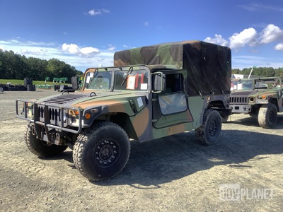 1997 AM General M1097A2 HMMWV 2 Door Soft Top w/Truck Body