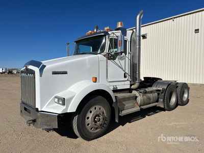 2013 Kenworth T800 6x4 T/A Day Cab Truck Tractor