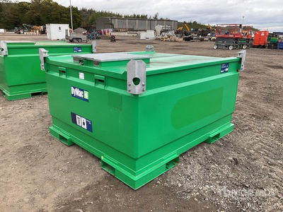 2023 DyMac ACV-DEF-2650L 2650 L Skid Mounted Steel Adblue タンク (Unused)
