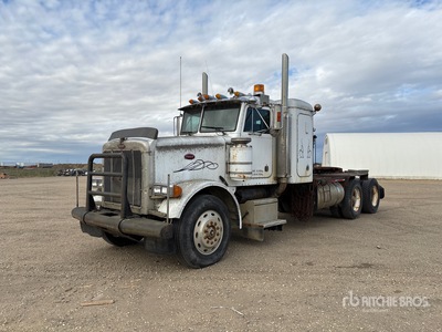 1987 Peterbilt 357 6x4 Sleeper ウィンチトレーラー