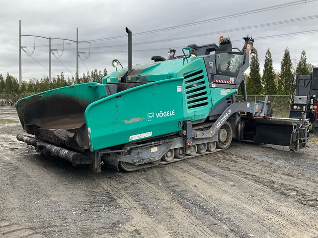 2016 Vogele SUPER 2000-3i Track Asphalt Paver 2016 Vogele SUPER 2000-3i Track Asphalt Paver