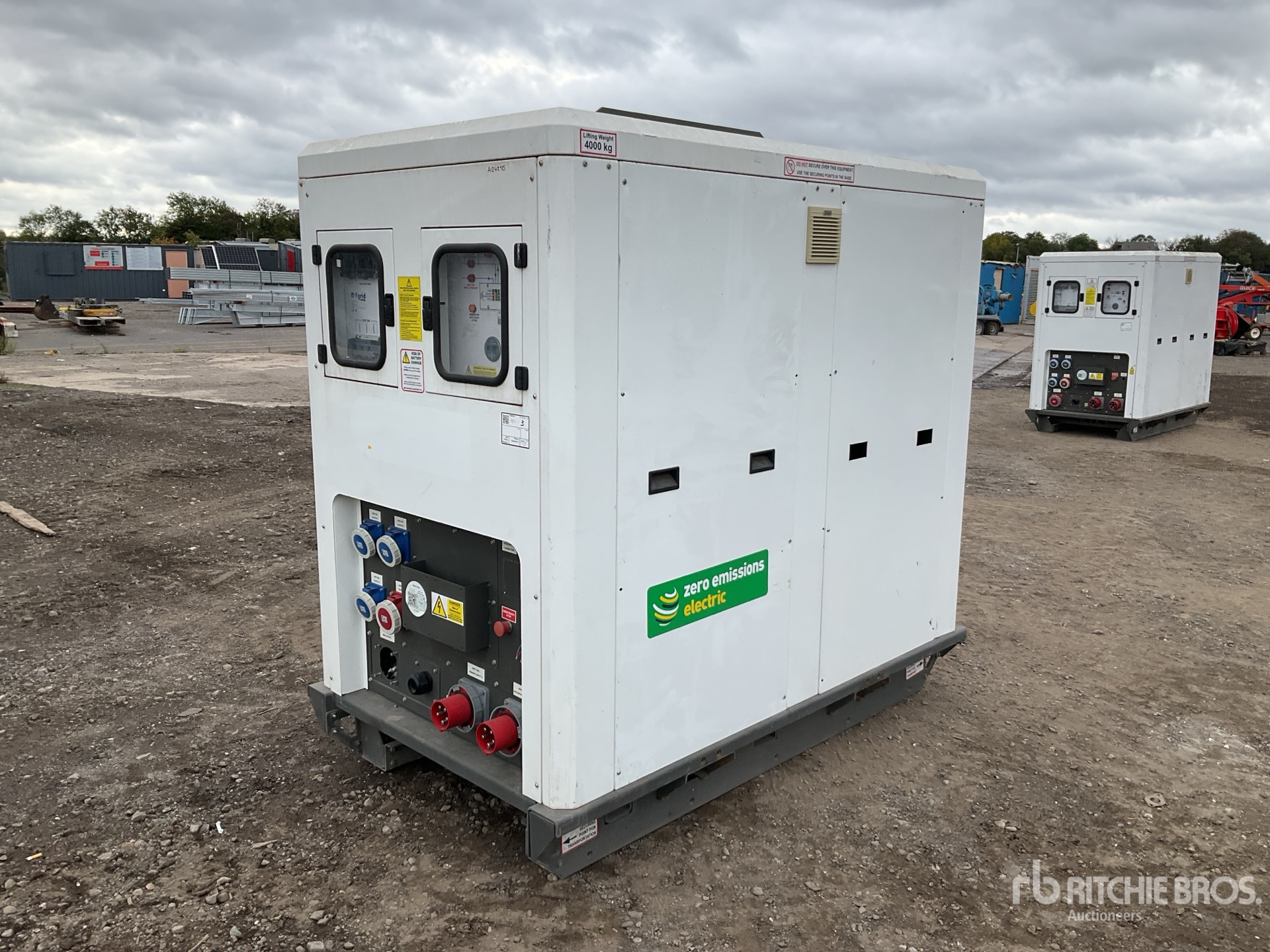 Pramac 45/90 Skid-Mounted Generator Set (Inoperable)