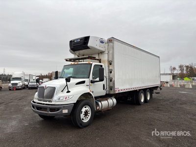 2020 International MV607 6x4 Refrigerated Truck