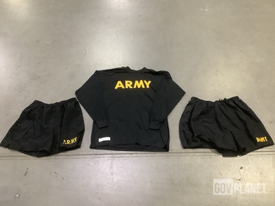 (204) Pairs of Physical Fitness Trunks & (149) Athlete's T-Shirts