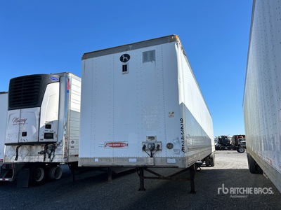 2007 Great Dane 7411TSSL101A 53 ft x 102 in Sliding T/A Van Trailer