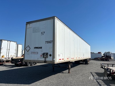 2006 Wabash DVCVHPC 57 ft x 102 in T/A Van Trailer