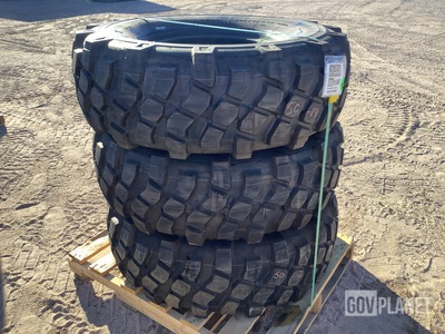 (3) Michelin 395/85R20 Tires