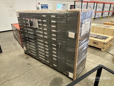TMG SC35D 7 ft 35-Drawer Stainless Steel Tool Cabinet (Unused)