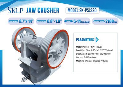2025 SKLP SK-PSJ220 Jaw Crusher (Unused)
