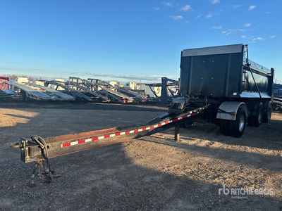 2015 J C Trailers 18 ft Tri/A Pup Dump Trailer
