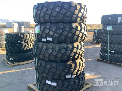 (5) Michelin 395/85R20 Tires
