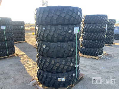 (5) Michelin 395/85R20 Tires