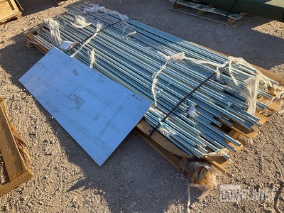 (100) Lengths of Conduits & (4) Sheets of Aluminum Alloy