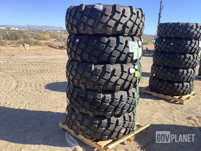 (5) Michelin 395/85R20 Tires