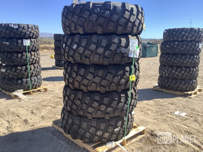 (5) Michelin 395/85R20 Tires