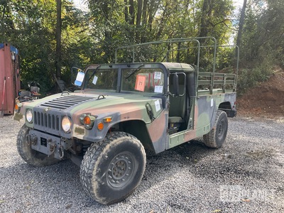 2004 AM General M1097A2 HMMWV 2 Door Soft Top w/Truck Body