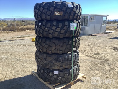 (5) Michelin 395/85R20 Tires