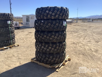 (5) Michelin 395/85R20 Tires